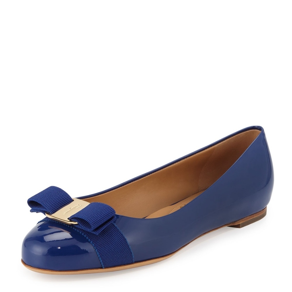 Ferragamo Varina Flats 6.5B EUC